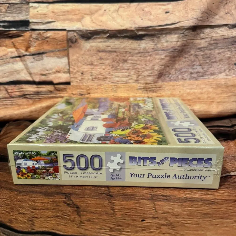 Bits and Pieces 500-Piece Jigsaw Puzzle The Old Campground 18x24 in Nancy